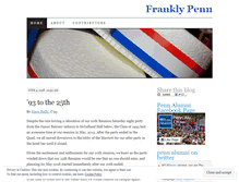 Tablet Screenshot of franklypenn.com